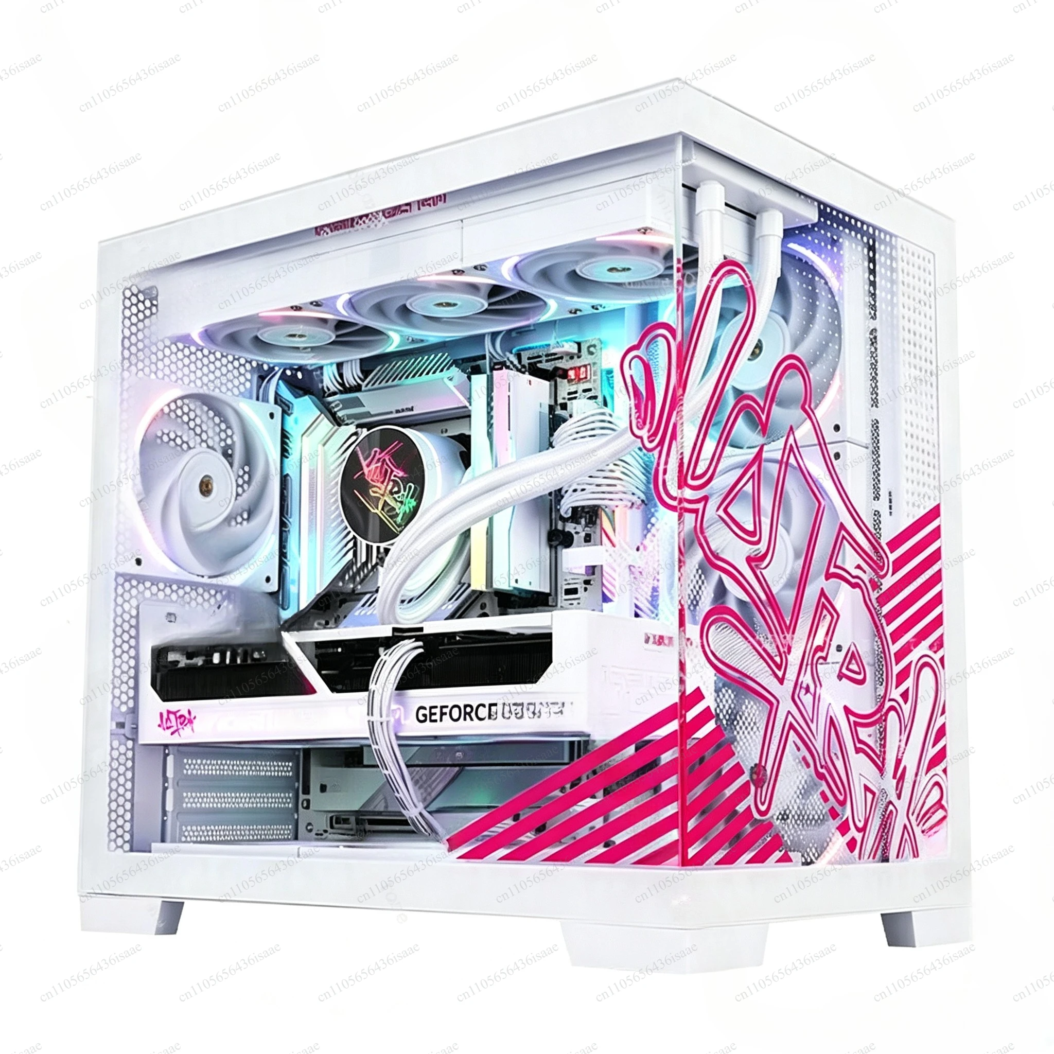 Custom‑Built Gaming Desktop PC RTX 5070Ti 1TB, i5‑14600KF / Ryzen 9 9950X3D for Gaming Design Office, Fan Not Included