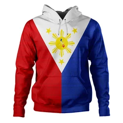 Philippine Flag National Emblem Graphic Hoodies For Men New In Hoodies & Sweatshirts Pullover Streetwear Women Kid Sportwear