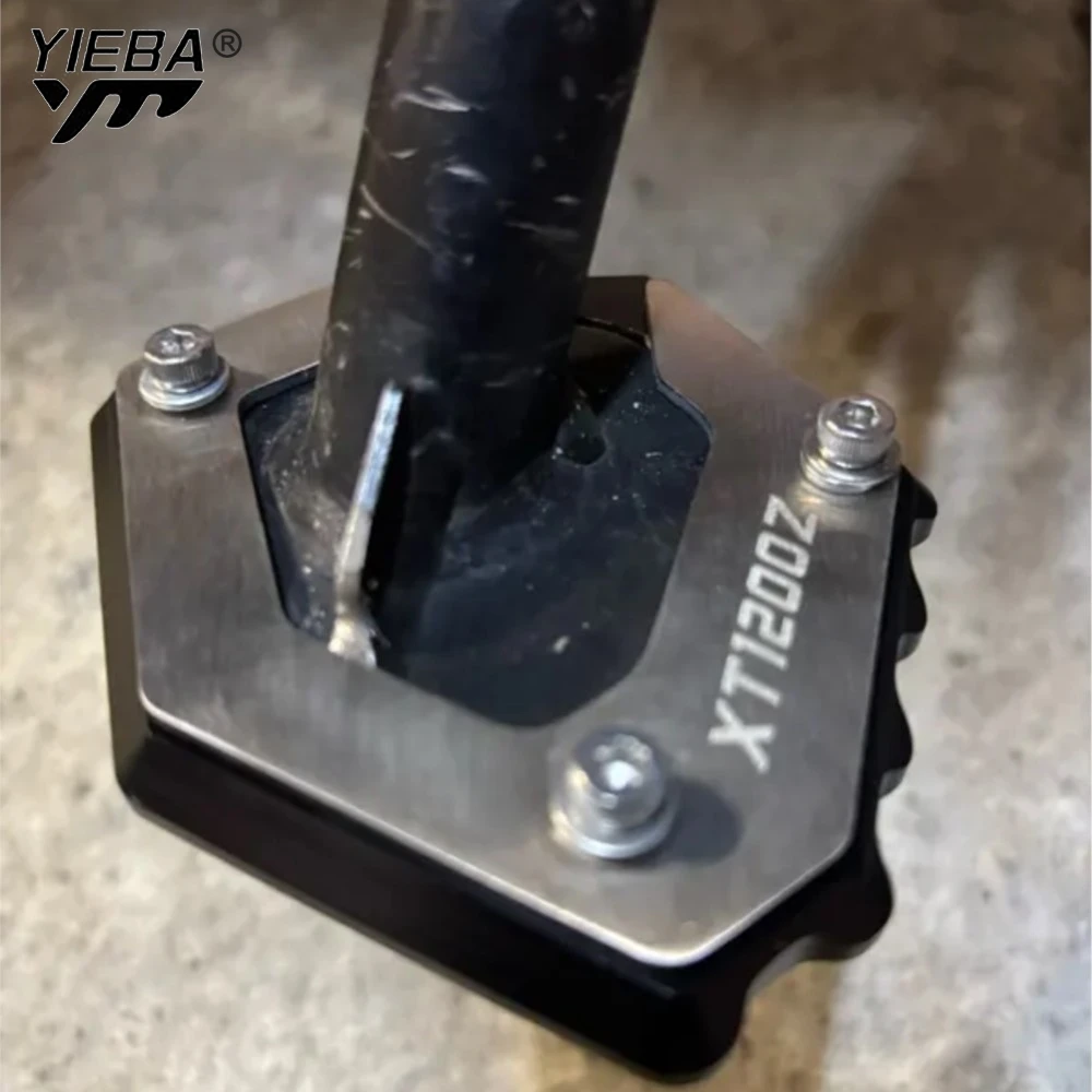 

Tenere1200 CNC Kickstand Foot Side Stand Extension Pad Support Plate For Yamaha XT1200Z XT 1200 Z Super Tenere 1200 XT1200ZE