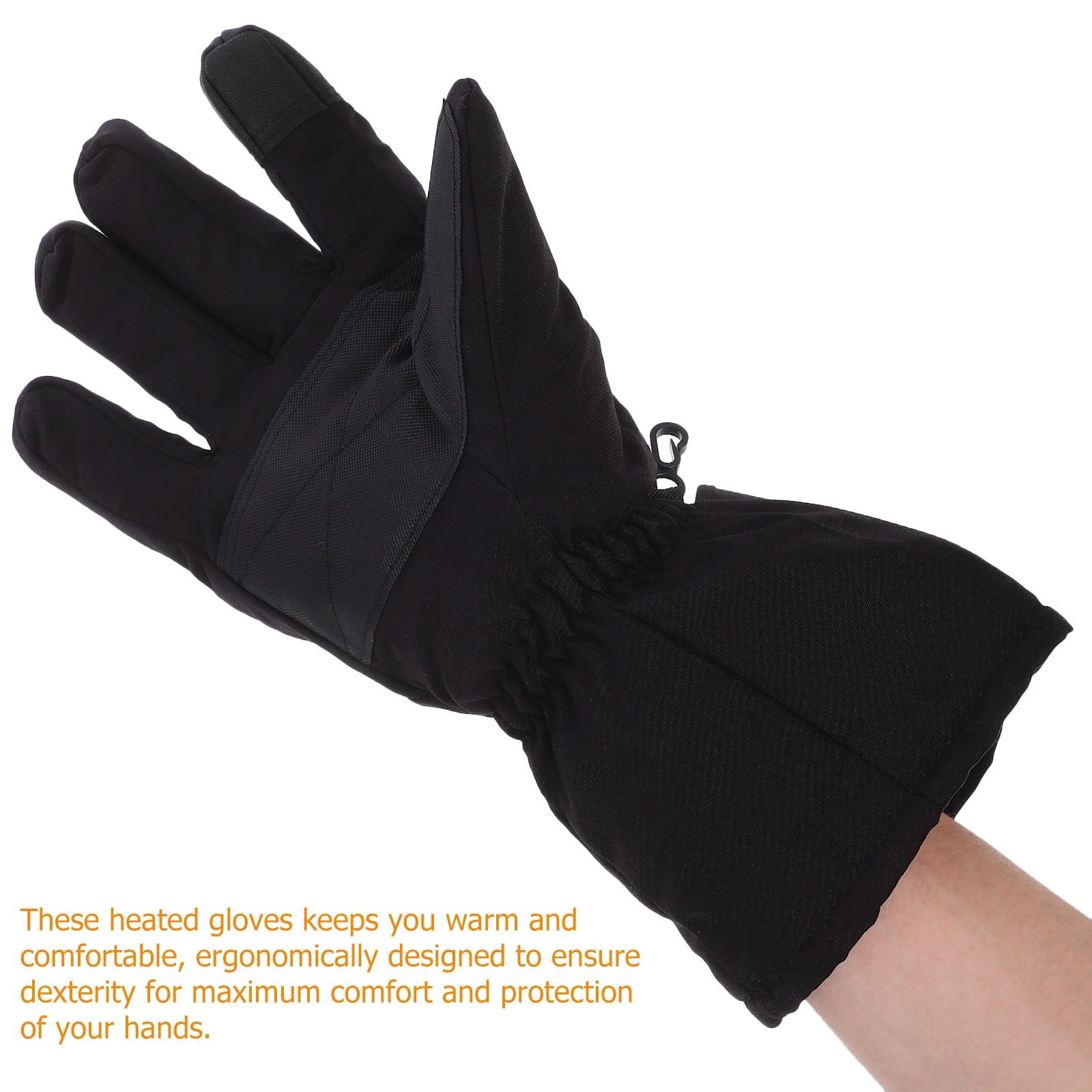 

Heating Gloves Man Heater Winter Canvas Insulated Heated Waterproof