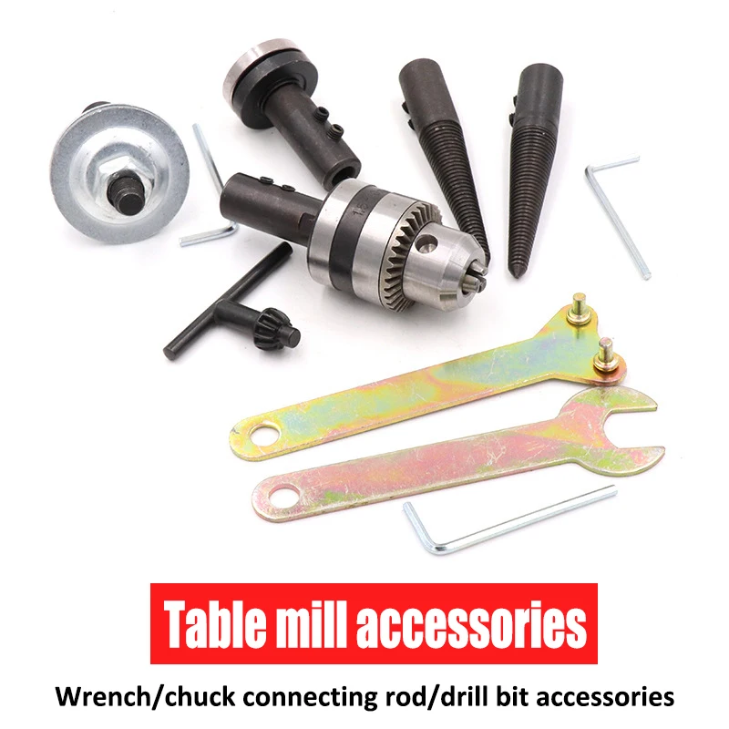 

Table Grinder Chuck Polishing Grinding Wheel Shaft Disassembly Wrench Chuck Connecting Rod Electric Drill Converter Accessories