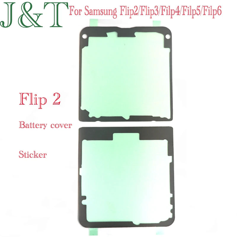 For Samsung Galaxy Z Flip 2 3 4 5 6 Rear Battery Back Cover Housing Waterproof Seal Sticker Adhesive Glue Tape image 4