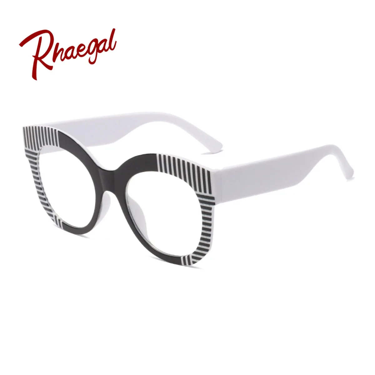 Rhaegal New Oval Colorful Anti-Blue Light Plain Glasses for Women Men Original Design Unique Eyeglasses for Party Wholesale