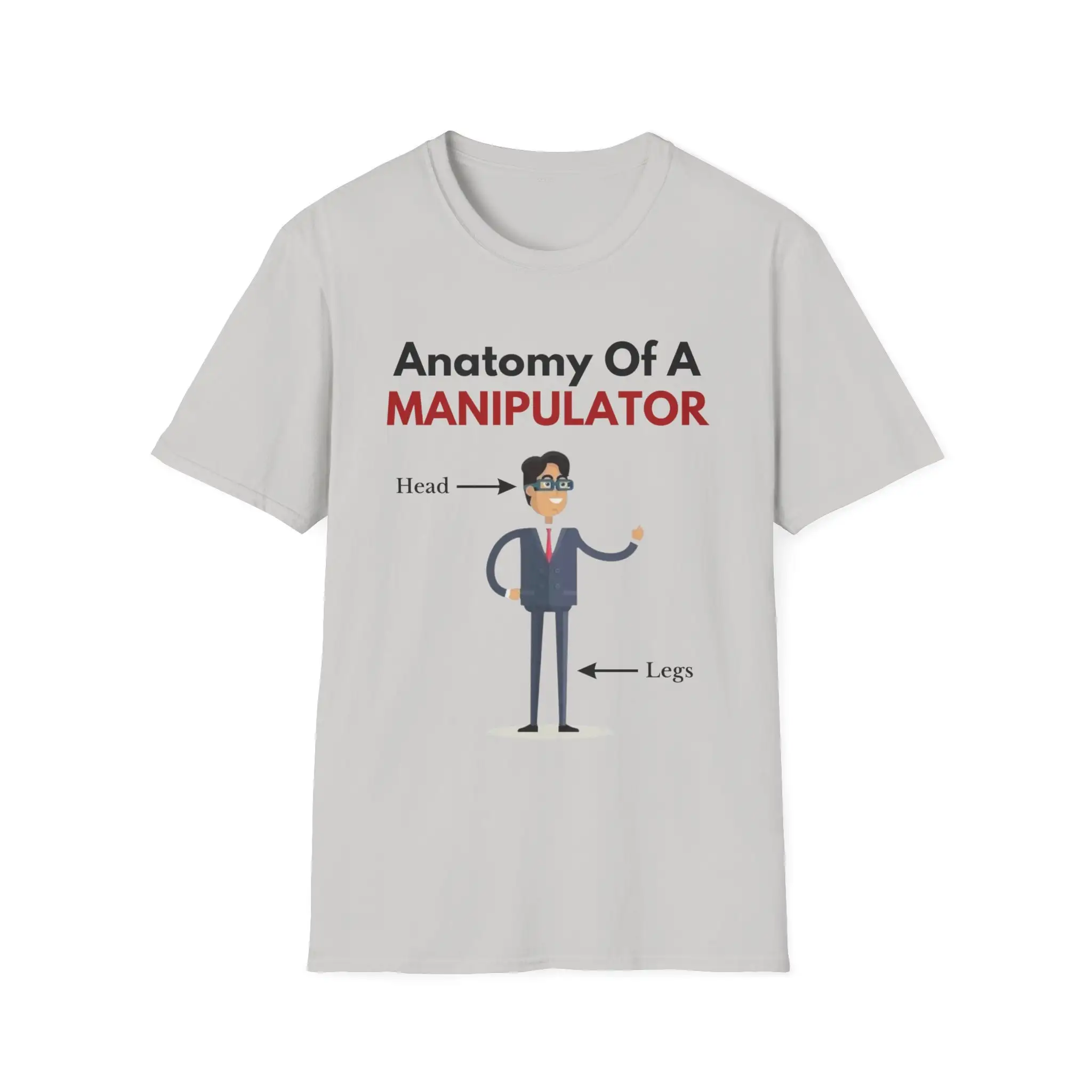 Anatomy Of A Manipulator Ryan Gosling Sigma T Shirt Funny Meme