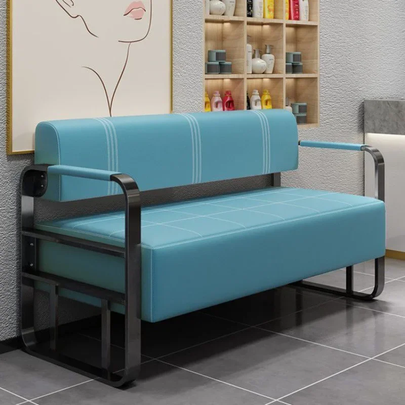 Office reception small apartment sofa barber shop waiting chair rental house clothing beauty salon lounge sofa