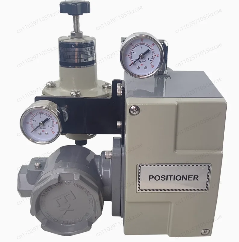 Industrial Electric Valve Positioner, HEP Series Linear Stroke Actuator for Precise Flow Control, Single Acting