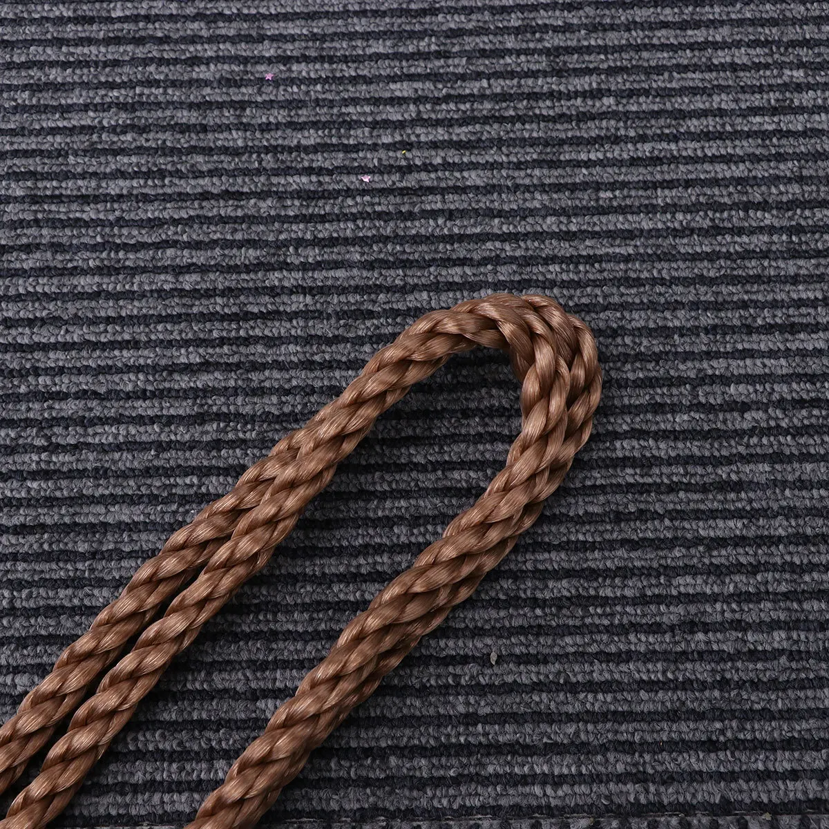 زوج من 1.8 متر حبل أرجوحة بني من البولي ايثيلين قابل للتعديل تحمل 300 كجم لشجرة شعاع سوينغ ملحقات ملعب للبالغين والأطفال