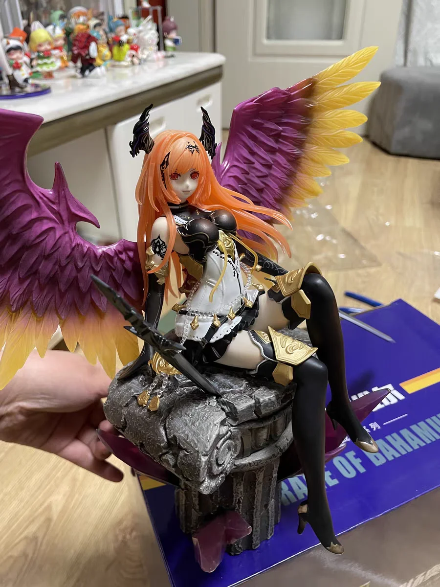 

Аниме игра Rage Of Bahamut Dark Angel Olivia 29 см фигурка аниме стиль статуя ПВХ фигурка Коллекционная модель игрушки детский подарок