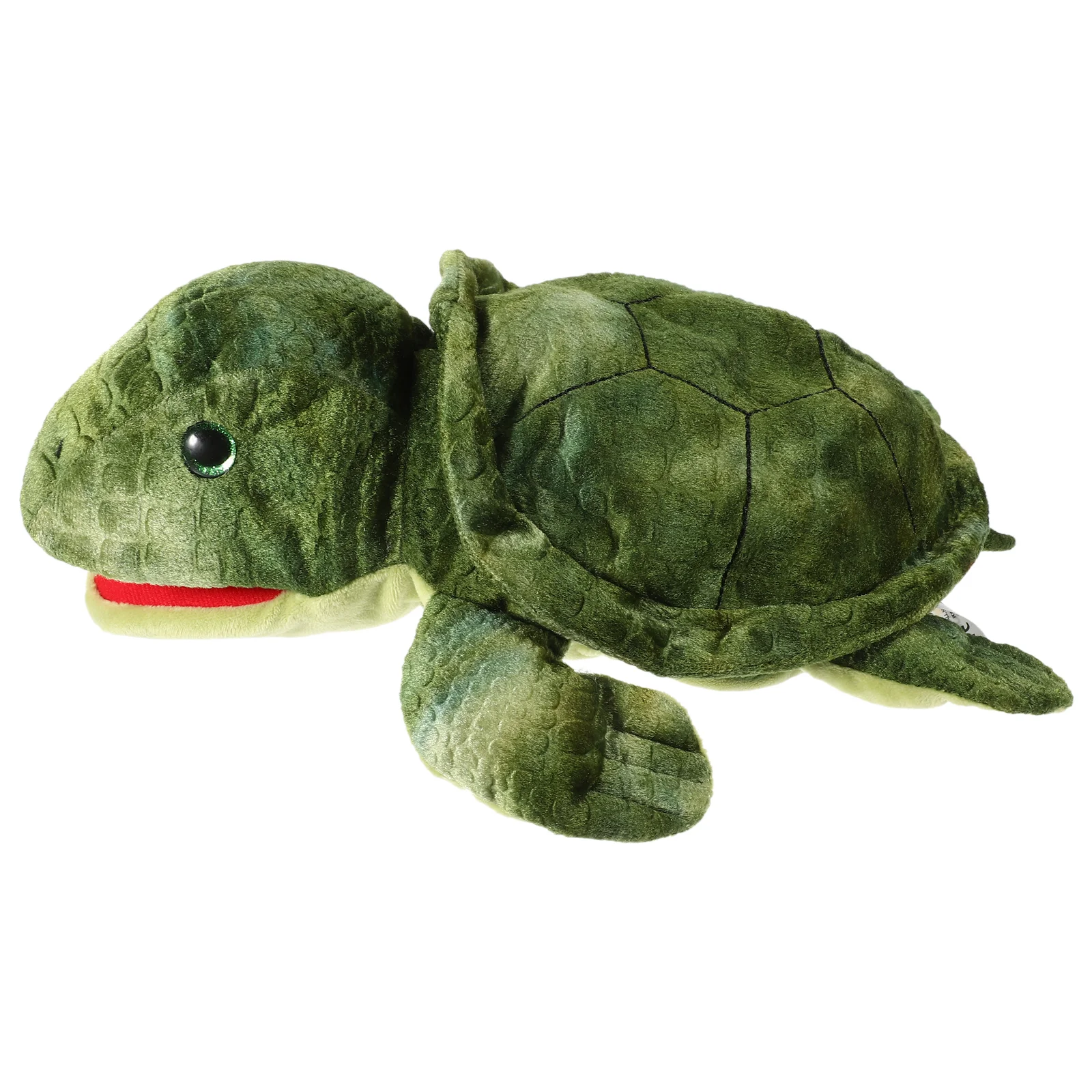 Marionnettes en peluche tortue jouets mer décorative main animaux en peluche pour enfants dessin animé doigt mignon