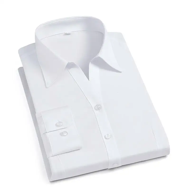 

Elegant Women Shirts Woman White Shirt Long Sleeve Blouse Office Lady business Button Solid Women work Blouses Tops