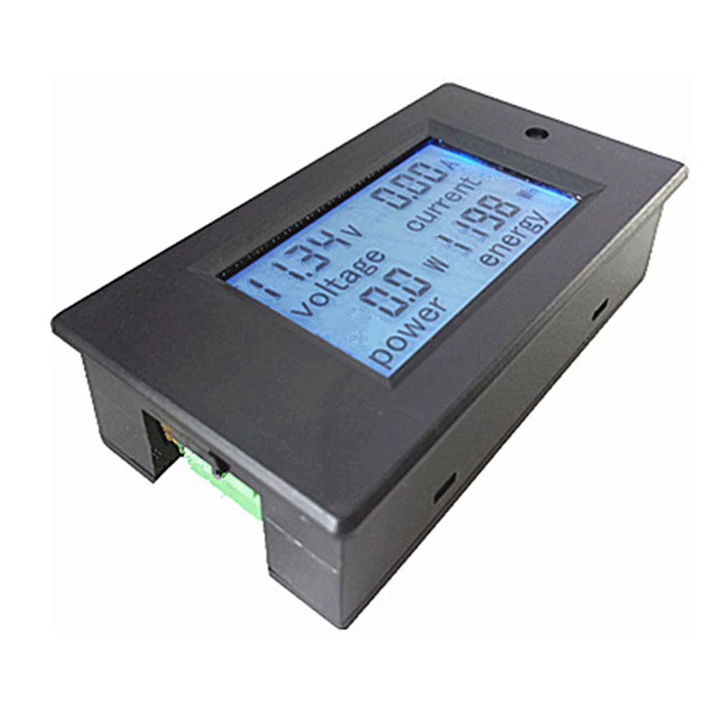 

Dc 6.5-100V 20a Digital Electric Parameter Meter Multi Function Power Current Voltage Display Energy Data Storage Voltage Alarm