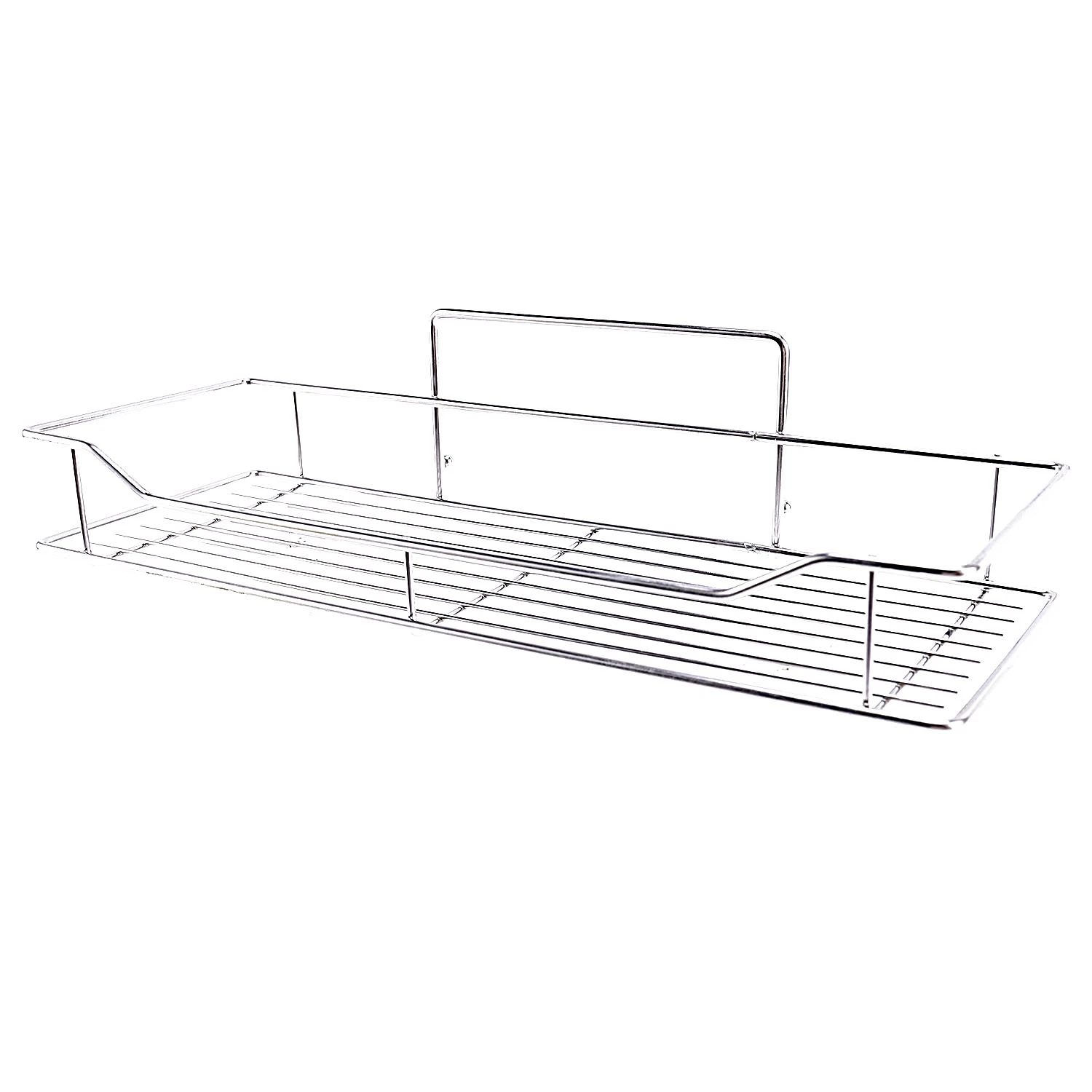 رف تخزين للحمام من الفولاذ المقاوم للصدأ من ABYA، رف تخزين معلق على الحائط للمطبخ والحمام والمرحاض كبير