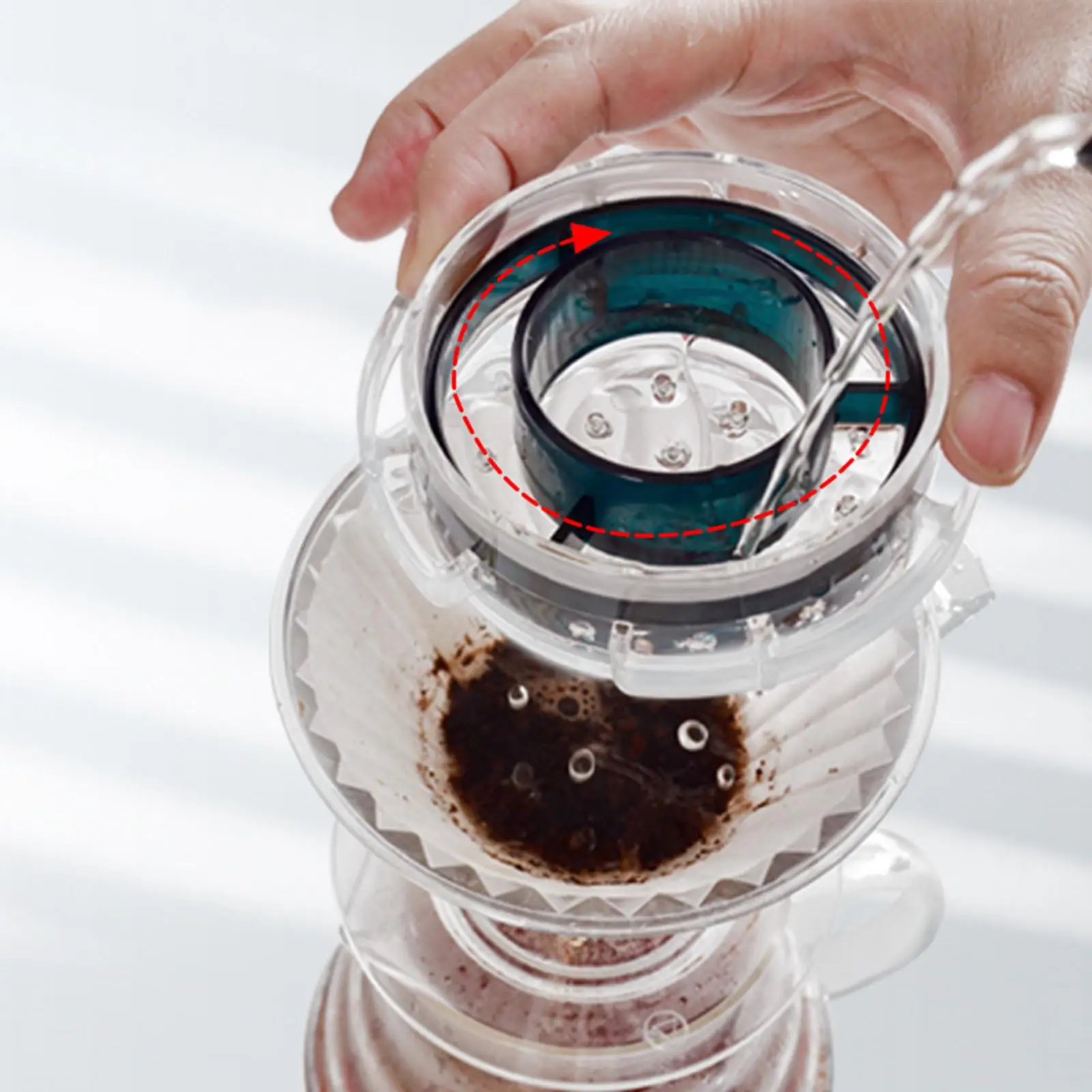 فلتر تنقيط القهوة الفاخر للاستخراج - ملحق لصانعي القهوة