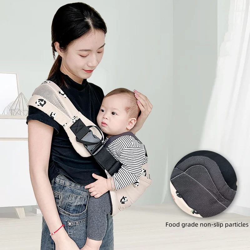 6-18 months baby single shoulder strap front hug wrap baby free hands four seasons universal carrier