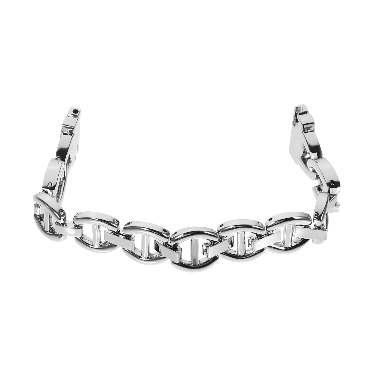 

Stainless Steel Watch Band with Sparkling Rhinestones Elegant Replaceable Strap for Women Compatible with Samsung Watch3 4