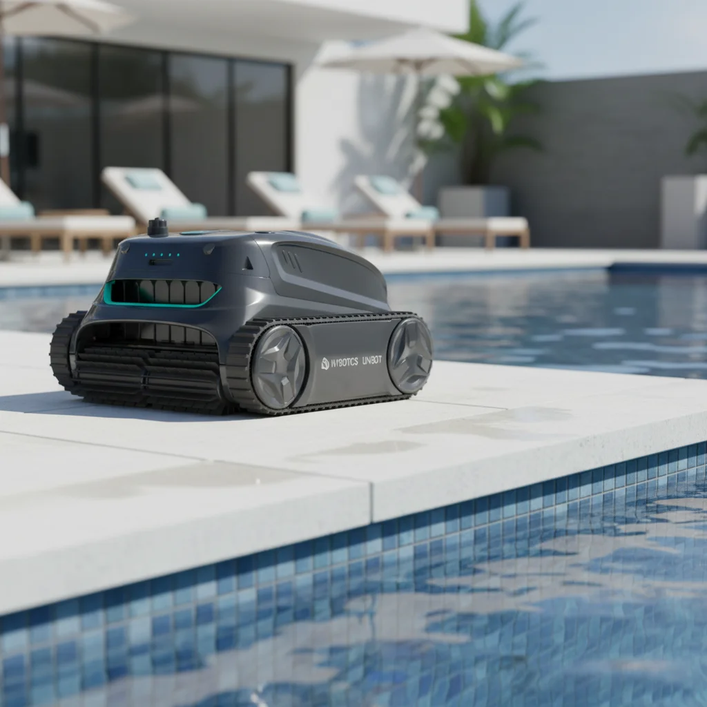 STROVAN 4600mAh Auto Pool Cleaner, Eco Li-Battery, High Efficiency for Residential In-Ground Pools