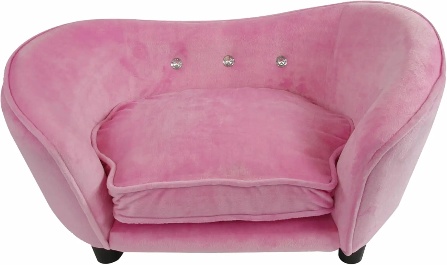 Ultra Plush Snuggle Bed in Light Pink