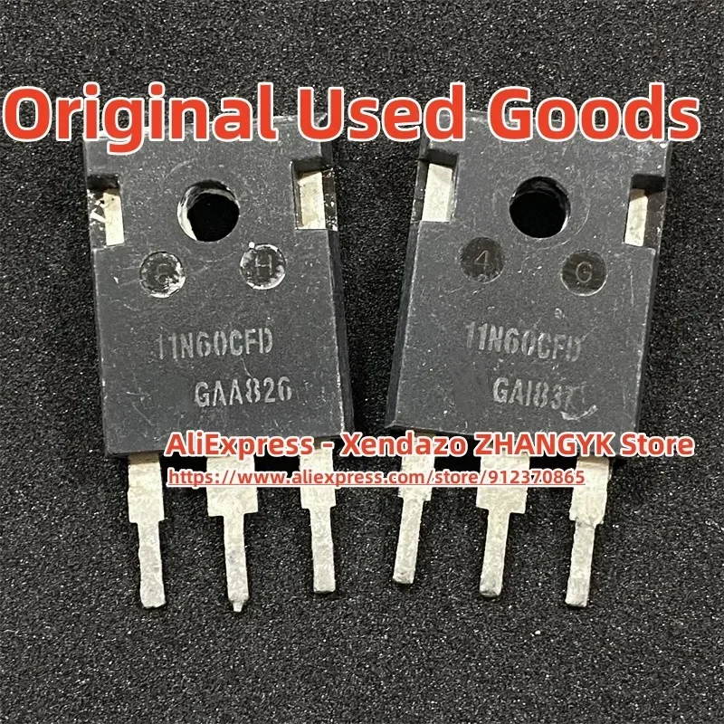 10pcs/lot Original SPW11N60CFD 11N60CFD 11N60 650V 11A TO247-3 With damping MOSFET N-CH