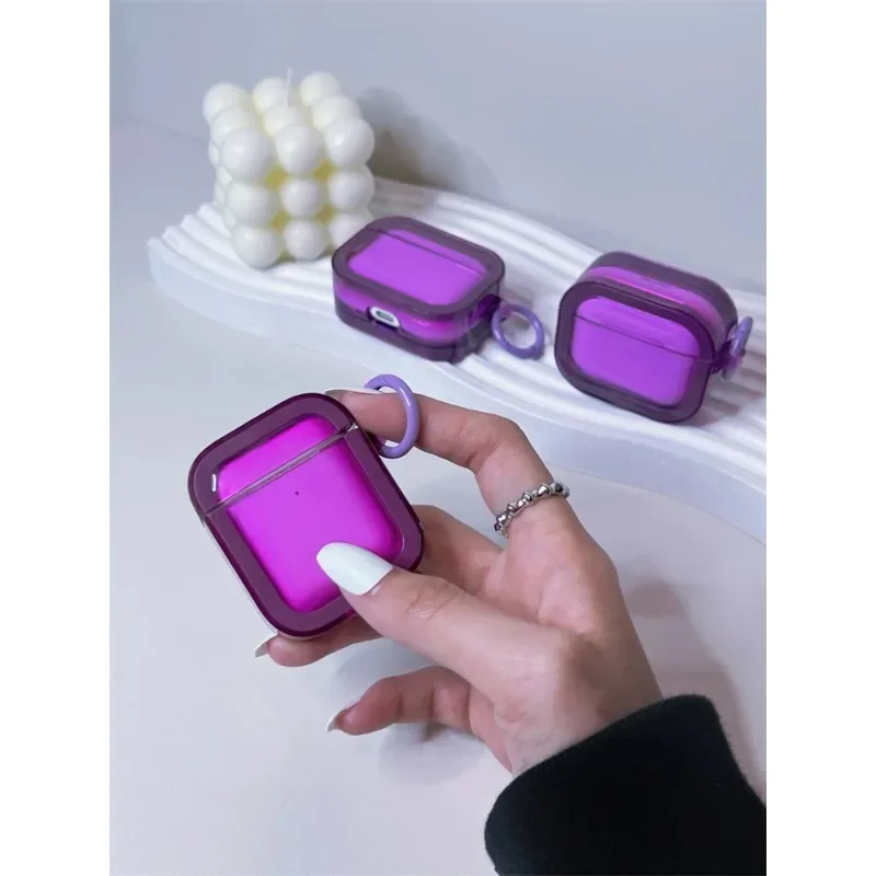 Crystal Silicone Shockproof Cases For Airpods 3 Case Transparent Earphone Case For Airpods 1 2 Pro 2 Soft Jelly Protective Cover