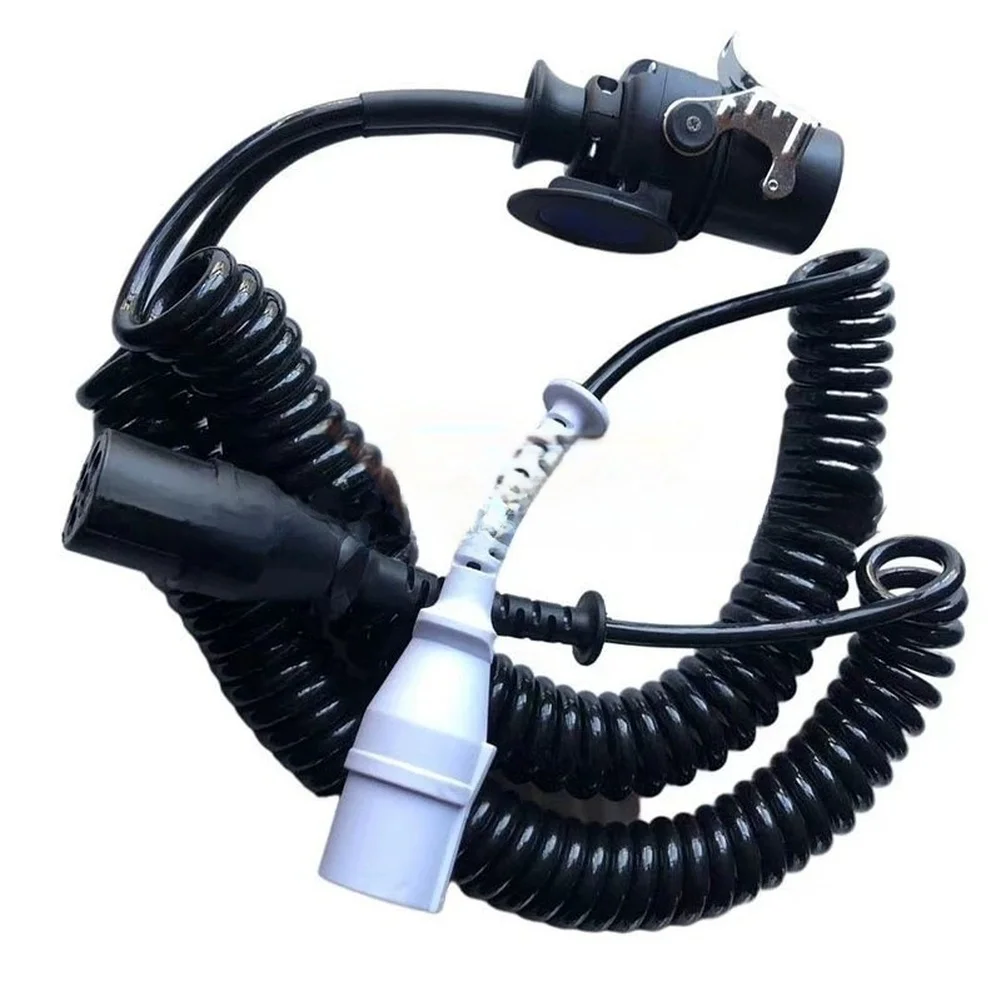 For Volvo Trucks Trailer Power Cable For Truck Towing Quick Install Trailer Power Cable Wear-resistant Material
