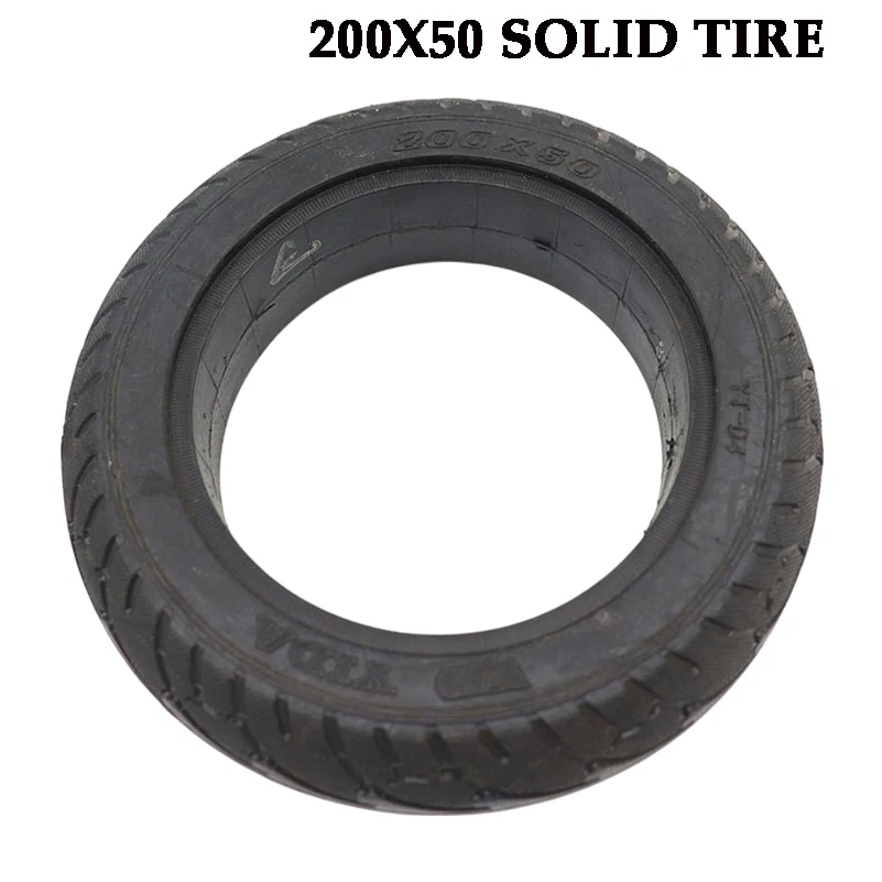 High quality tires 200X50 solid tires non pneumatic tires, suitable for 8-inch scooter tires