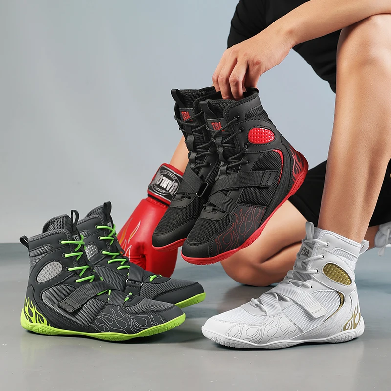 Профессиональные мужские борцовские ботинки, домашние боксерские кроссовки, мужская профессиональная мужская боевая обувь, мужская обувь для тренировок в тренажерном зале