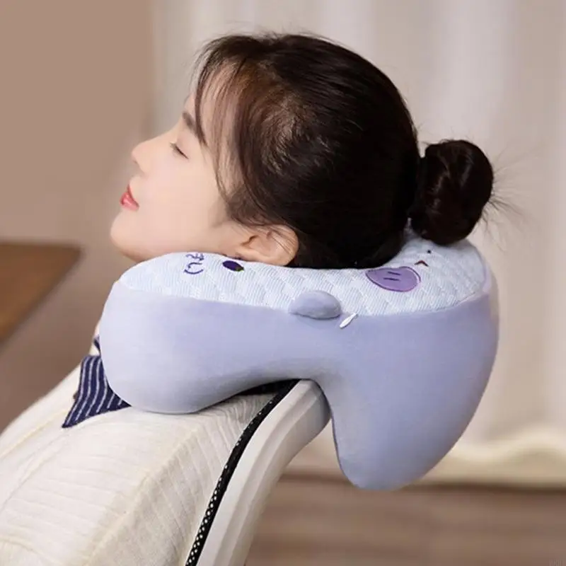 Relaxing Memory Foams Neck Pillow Support U Shape Travel Pillows For Car Seat Safety And Comfortable Relaxation KXRE