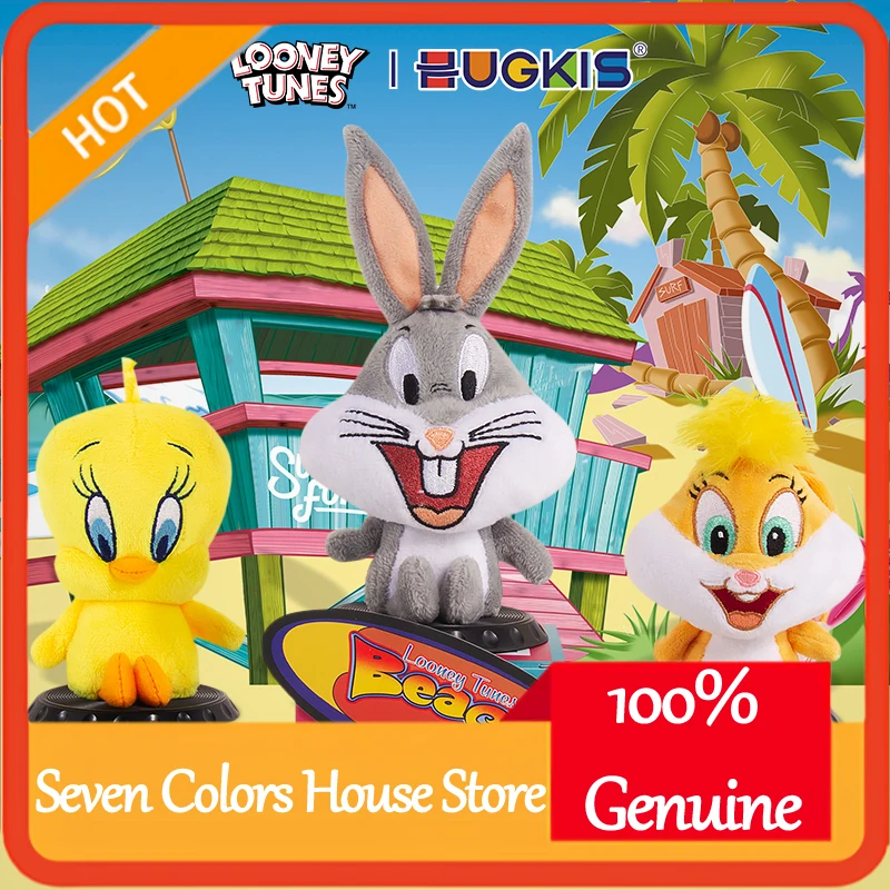 

Серия Hugkis Looney Tunes, слепая коробка, милый жуки, кролик, настольное украшение, кавайная коробка-сюрприз, игрушка, детский подарок на день рождения