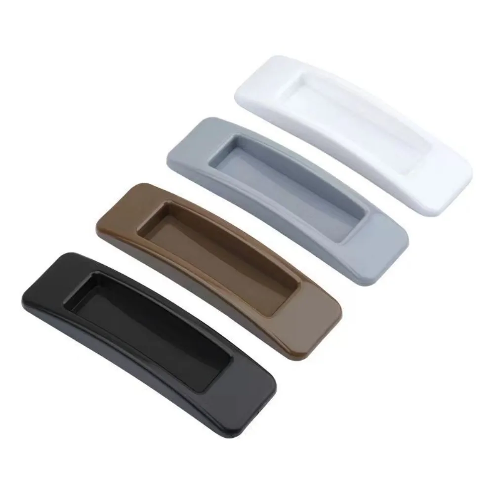 2PCS Window Cabinet Drawer Handles Self-adhesive Door Wardrobe Handle Organizer Paste Open Sliding Door Knob Auxiliary Device