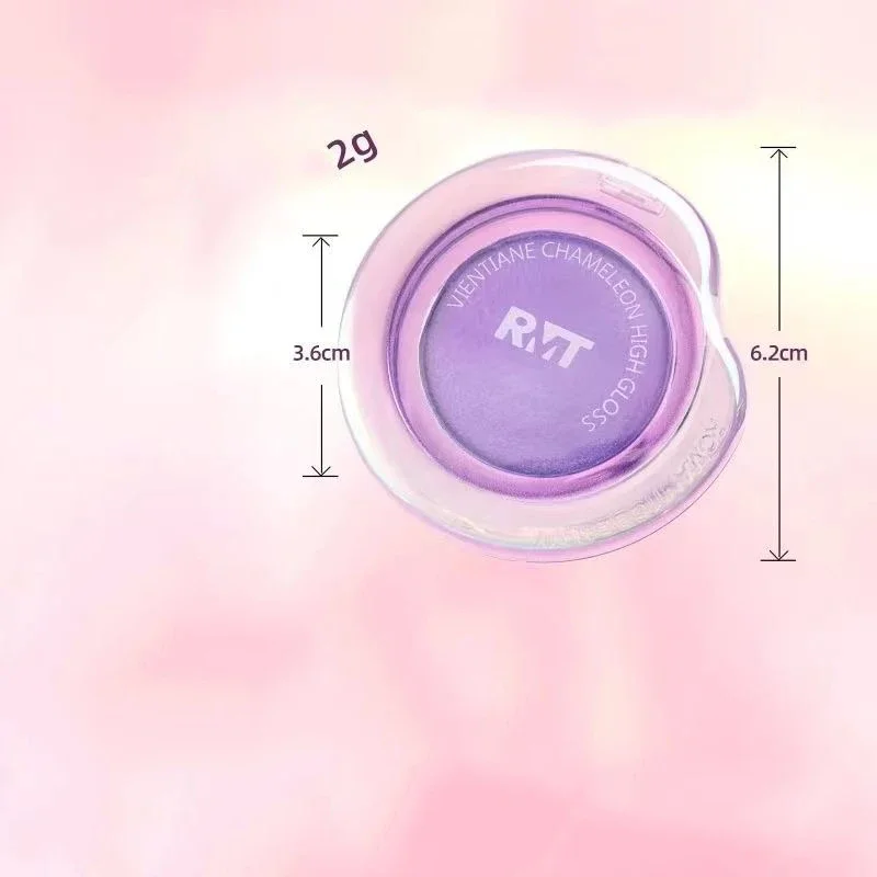 لوحة ظلال عيون من الحرباء، بودرة تجميل رومانسية، تفتيح اللؤلؤ للجسم والوجه، لمعان عالي