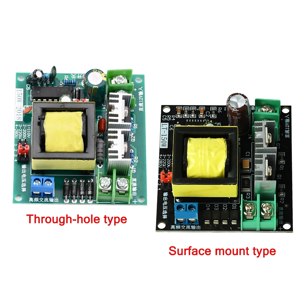 150W Inverter Boost Converter DC 12V to 110V 220V High Frequency AC Output Power Module Board