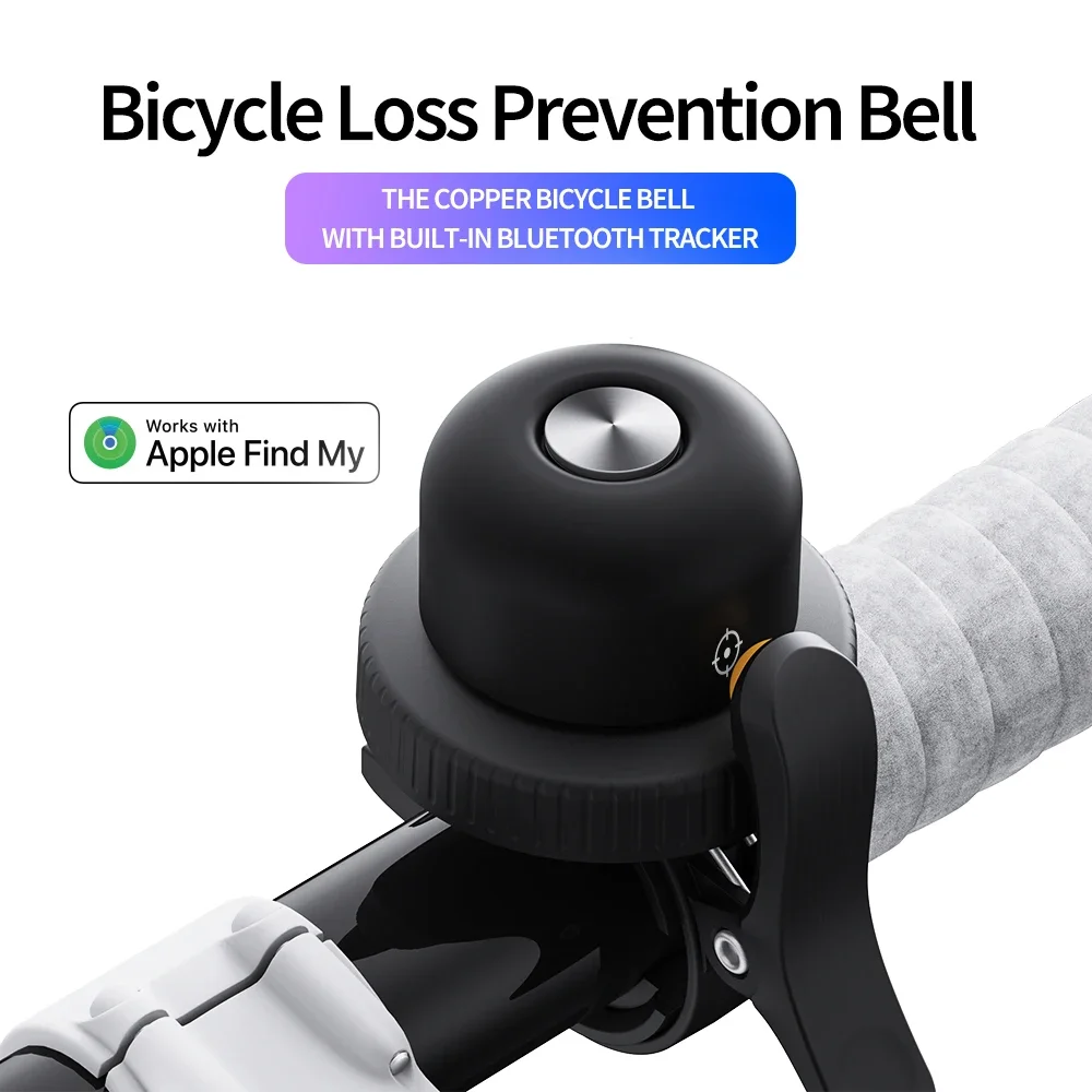 

Bicycle Bell GPS locator Hidden locator APP Positioning Racking Anti-theft Device View Real-time Location Anti-loss