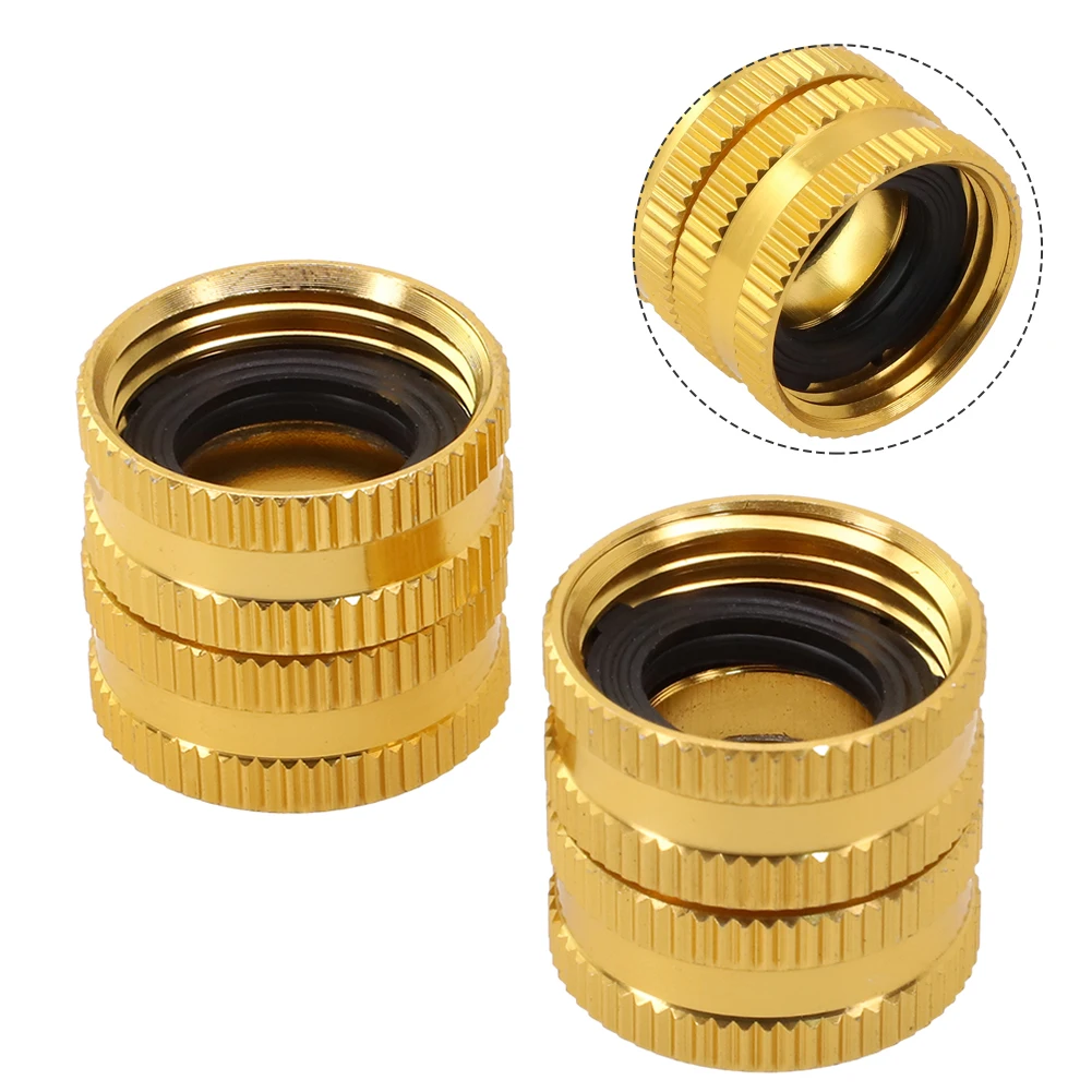 

Accessories Connector Outdoor N520 Watering Equipment 2pcs Aluminum Double Female Dual Swivel For Male To Male