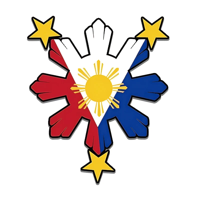 

Наклейка на каску Pinoy Pride из Филиппин - забавная и грубая виниловая наклейка для этикетки на шлем