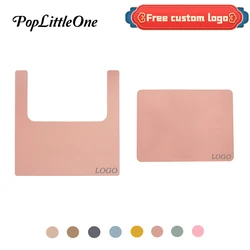 Baby High Chair Placemat Rectangular Silicone Table Mat Child Feeding Tableware Soft Non-slip Food Grade Silicone Custom Logo