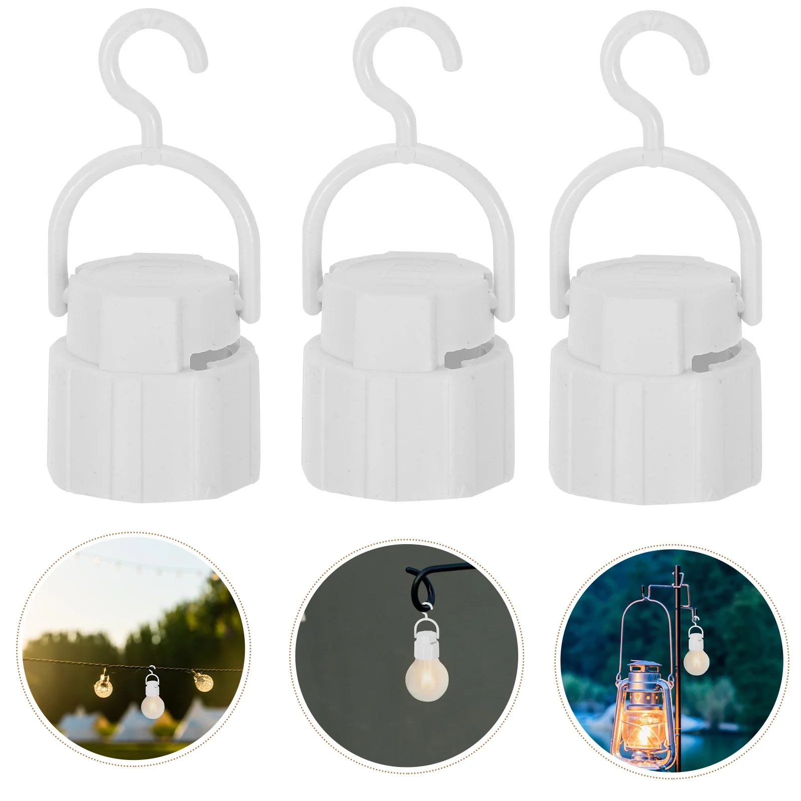 

10 pcs B22 To E27 Led Bulb Holder Socket Adapter For Emergency Camping Light Rechargeable Portable Lamp Tent Lantern Sockets