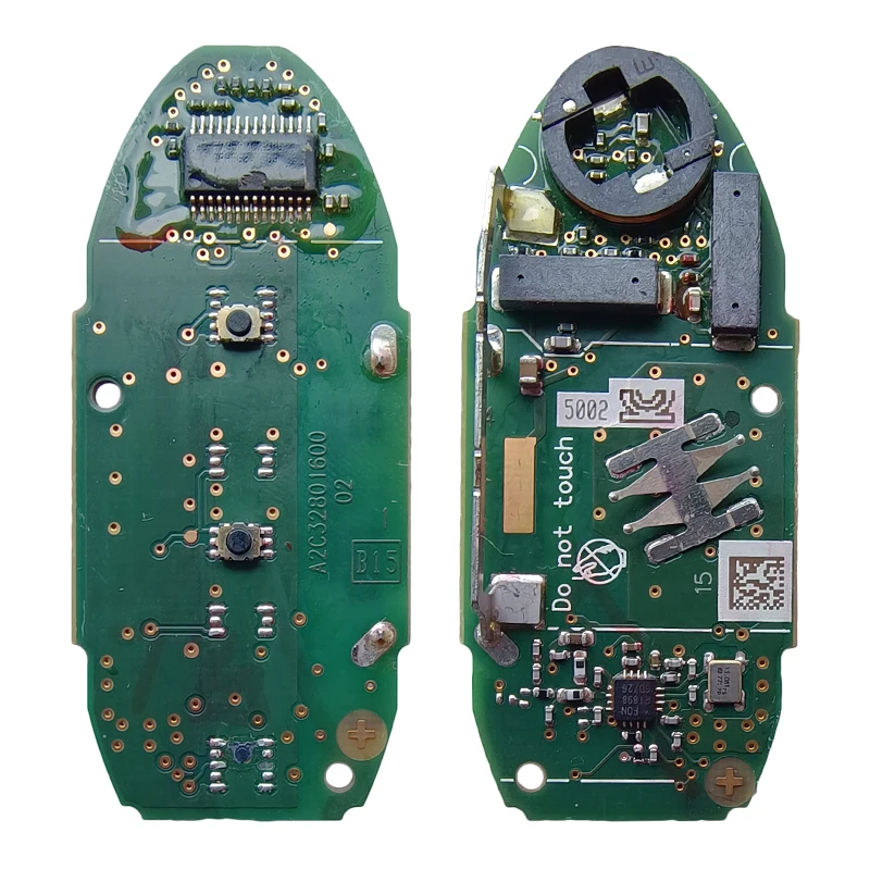 TXK027021 oryginalny 285E3-4CB0C dla Nissan X-Trail Qashqai inteligentny zdalny klucz samochodowy 2 przycisk 433MHz 4A Chip S180144102 2012 dj6167