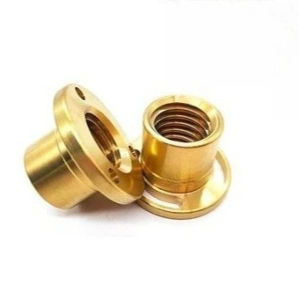 # 3 #4 turret milling machine screw rod copper sleeve X/Y axis table copper nut radial arm milling machine accessories