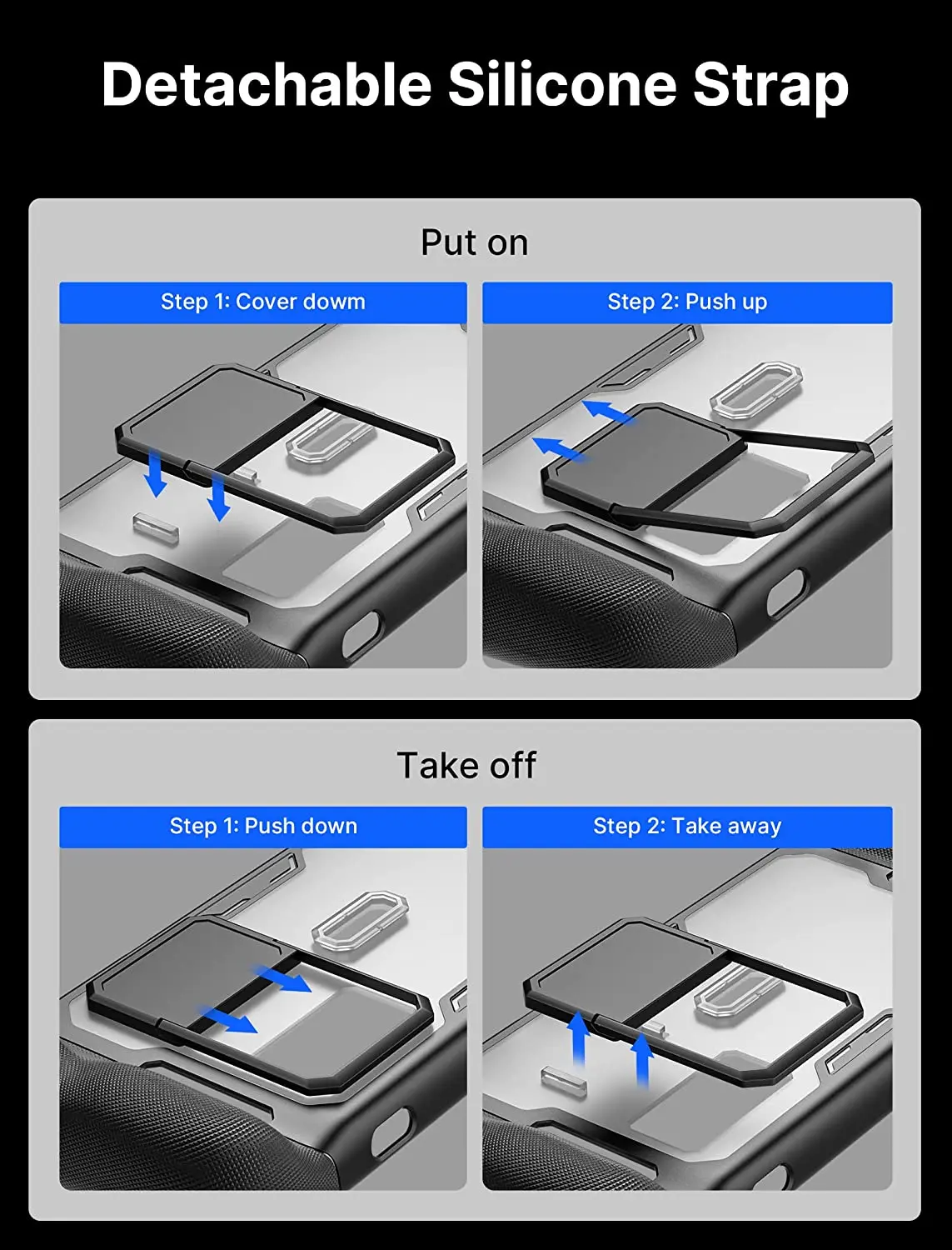 Imagem -04 - Modcase para Convés a Vapor Estojo Protetor com Escudo Frontal Destacável Acessórios para Console