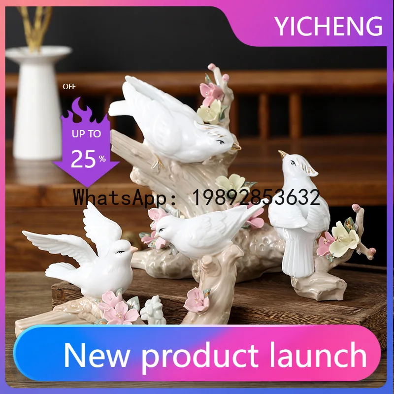 

PYJ European simple jewelry ornament living room wine cabinet study ornament gift