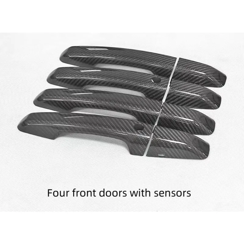 Car Handle Accessories Suitable for  Executive/Sport/Aurora Discovery 5 Dry Carbon Exterior Door Handle(Left Drive)