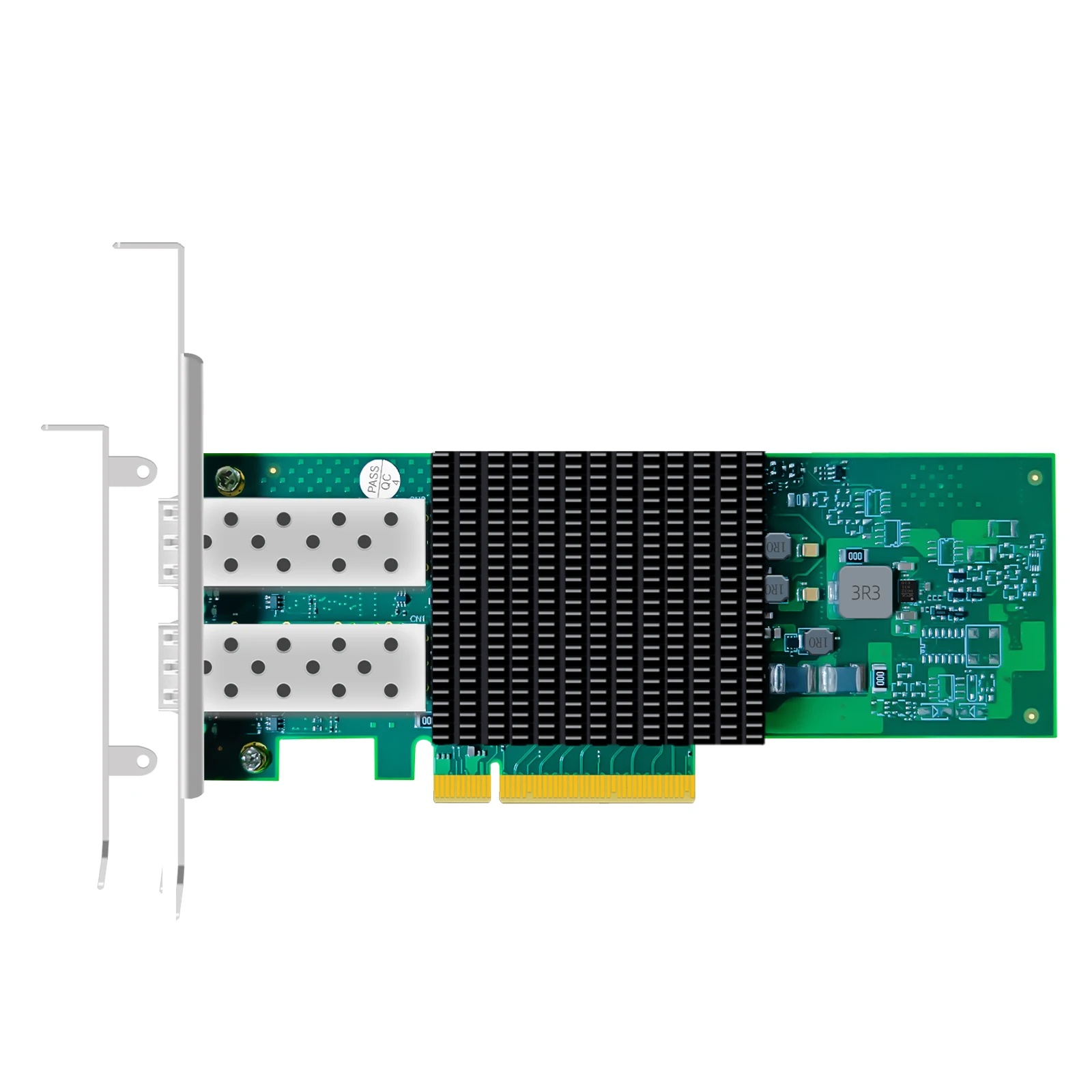 2-Port 10Gb SFP+ Network Card with Broadcom BCM57302 Controller, PCIe 3.0 X8 Interface