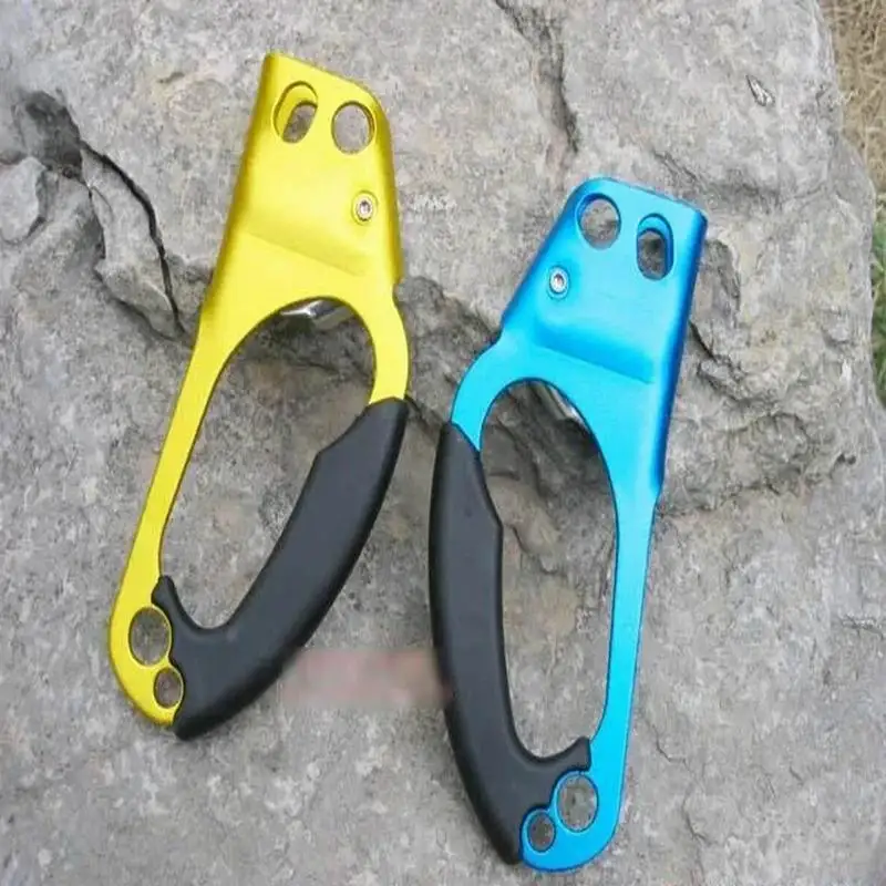 Risers de escalada ao ar livre montanhista escalada ascendente ferramenta anti-queda dispositivo protetor mão risers jumper braçadeira jumat handheld