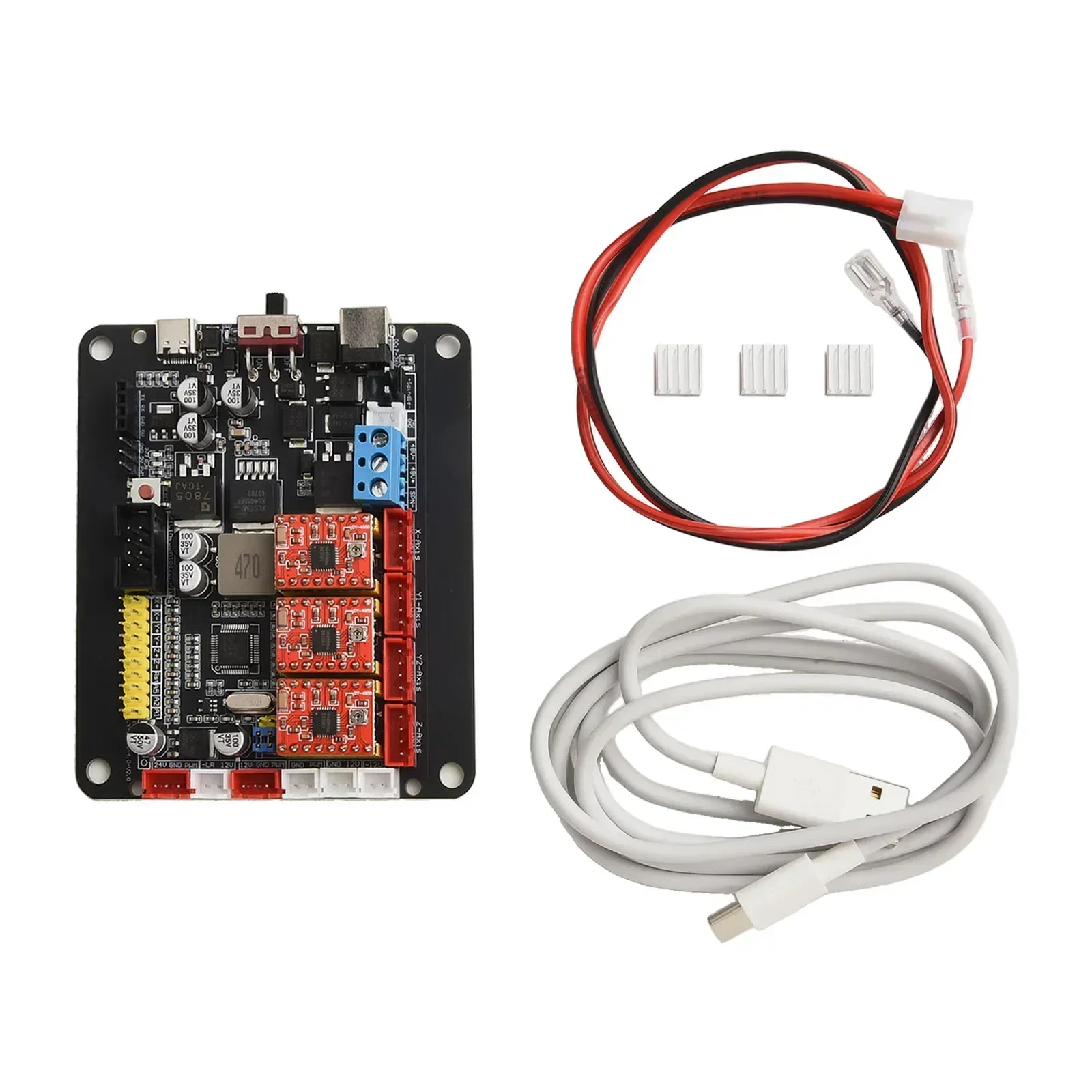 Offline Control Support Gcode X Y Z Stepper Motor CNC Controller Board And Stepper Motor Supports Stepper Motor