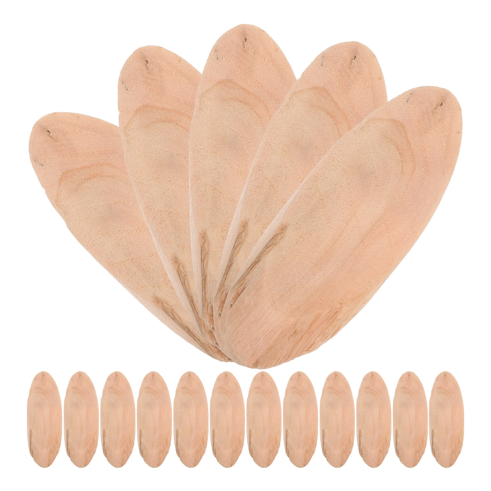 

20pcs Natural Driftwood Slices Wooden Shapes for Crafts Vase Filler Unfinished Decor Aquarium DIY Wood Disc Carpenters Docking
