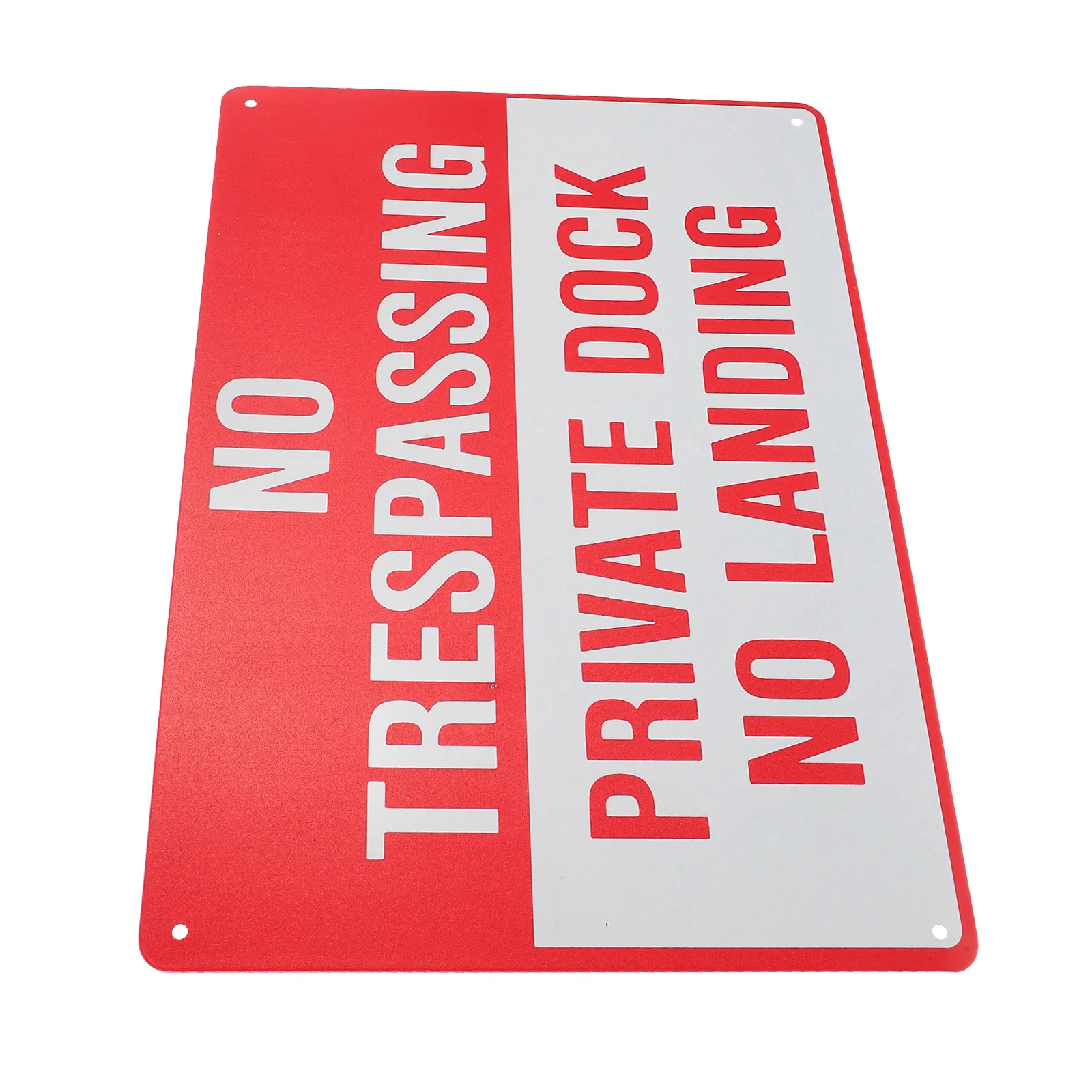 

Metal Warning Sign No Entrance Safety Caution Wall Mounted No Entry Label Prohibit Unauthorized Mall Security Sign