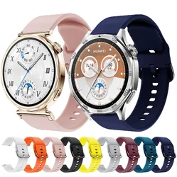 18 20 22mm Silicone Strap For Huawei Watch GT5 Pro GT4 GT3 GT2 46mm 41mm 42mm Sports Band For Huawei GT 5 4 3 Bracelet Watchband
