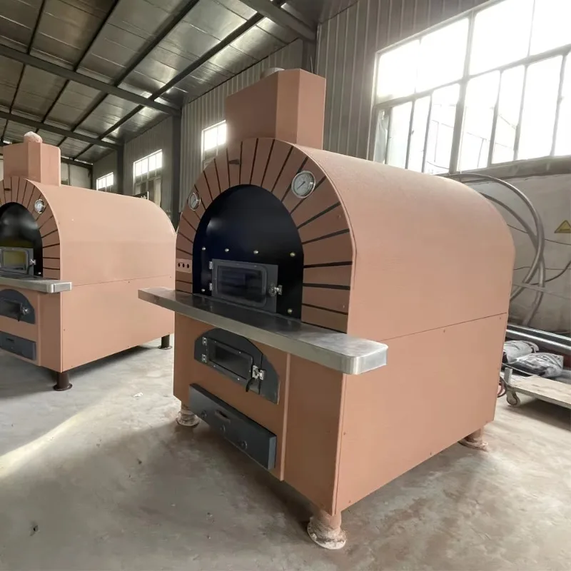 Custom Wood Fired Pizza Oven High Temperature Resistant For Home Use Restaurant And Bakery Commercial Baking Equipment