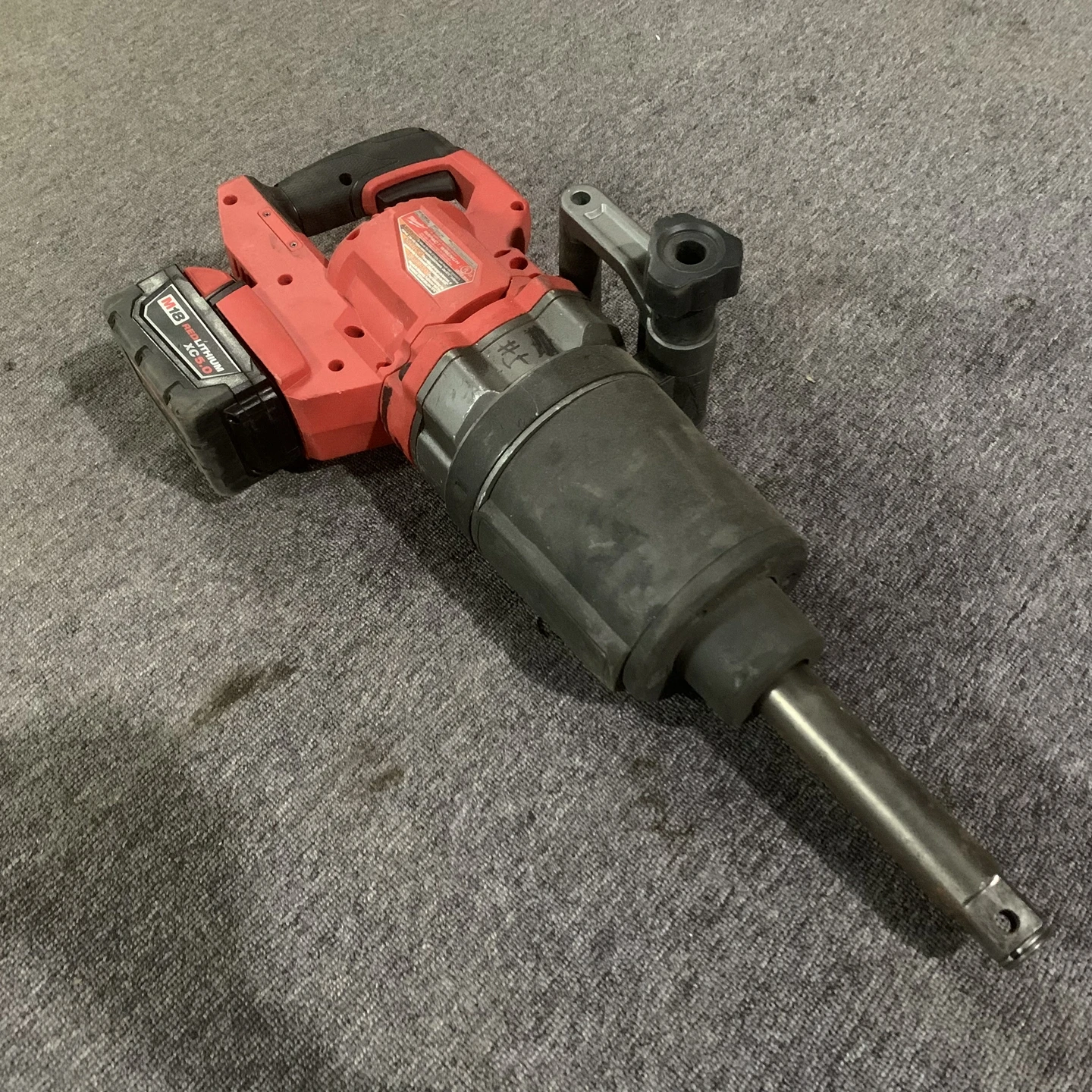 Milwaukee M18 FUEL 1” D-Handle High Torque Impact Wrench (2869-20) W/ 5.0AH Battery second-hand