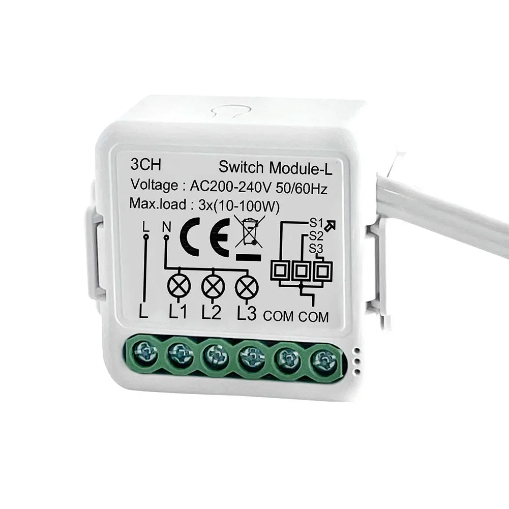 For Tuya For Zigbee For Smart Relay Switch No Neutral Required For Home Assistant Voice Control Light Appliance Automation